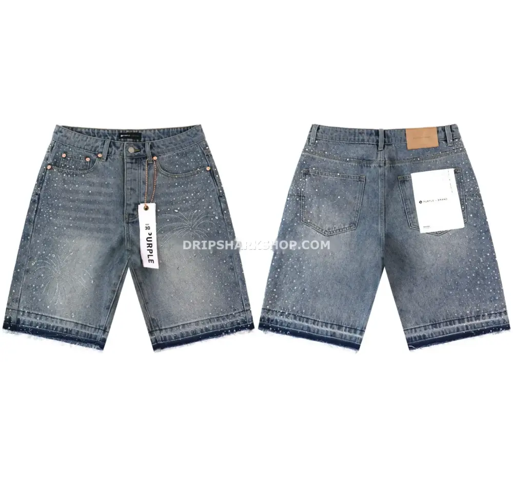 Vaqueros cortos Purple Brand