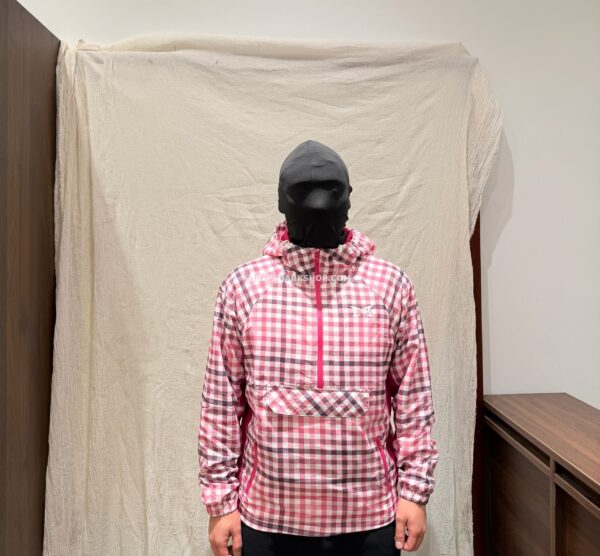 Sudadera Mertra a cuadros rosa