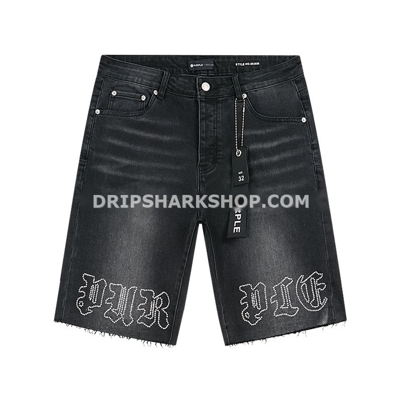 Vaqueros cortos Purple Brand