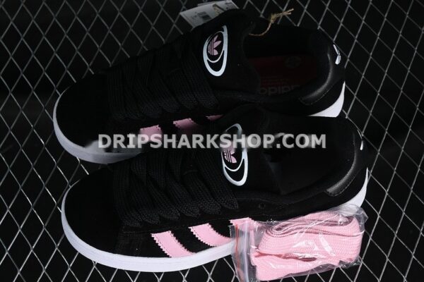 ADIDAS CAMPUS ‘CORE BLACK CLOUD WHITE TRUE PINK’