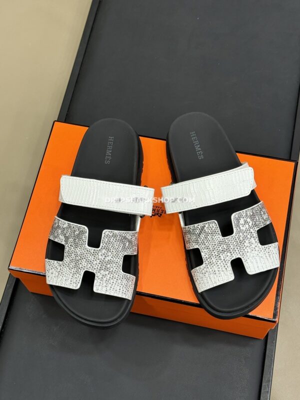 Chanclas Hermes - Gris - Gris