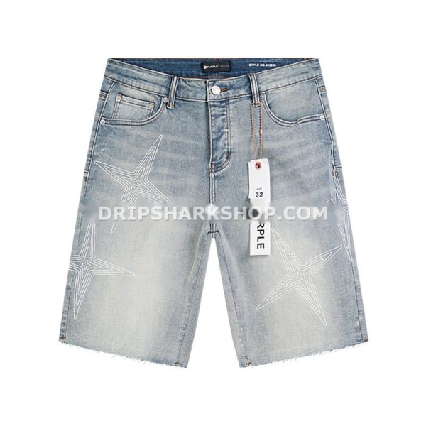 d7fc332e Vaqueros cortos Purple Brand