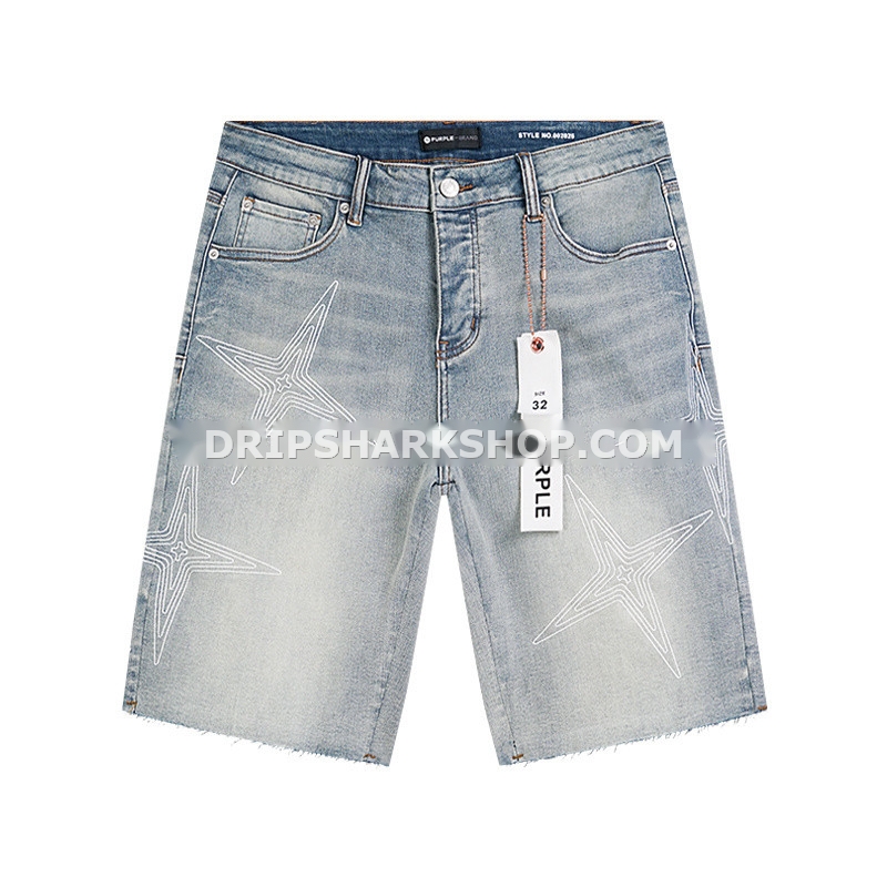 d7fc332e Vaqueros cortos Purple Brand