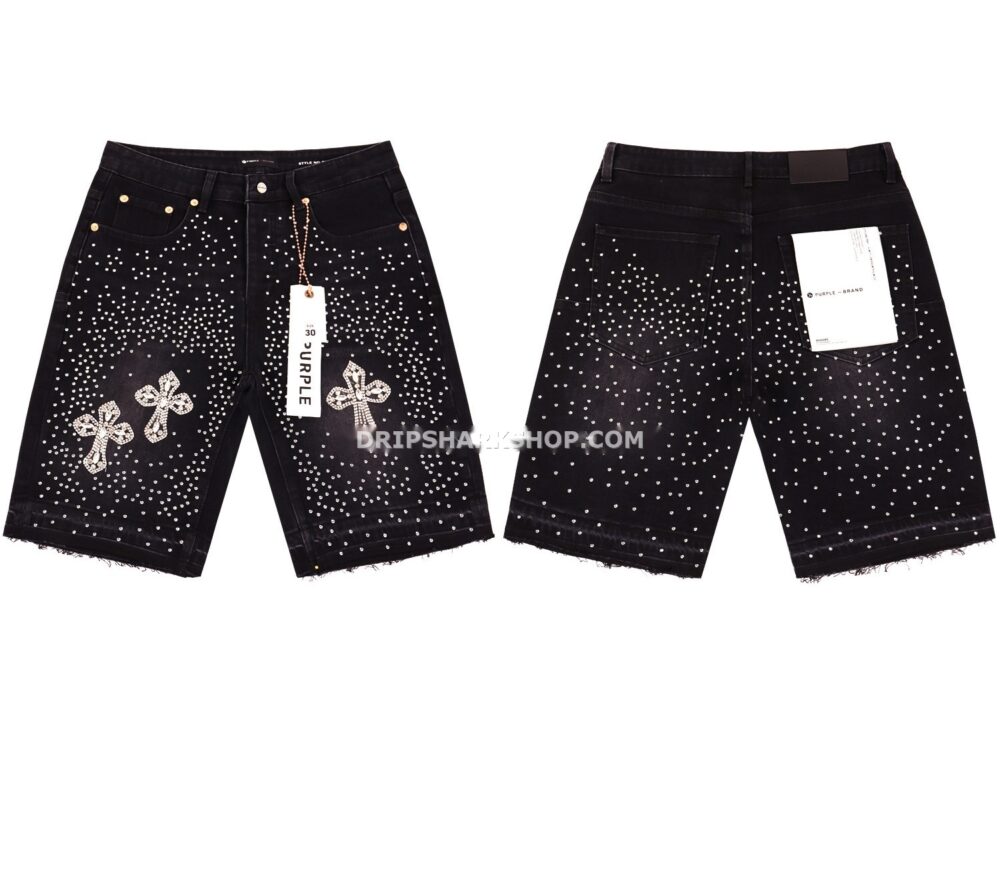 d9df643c Vaqueros cortos Purple Brand