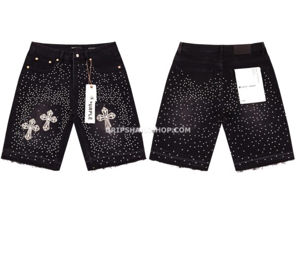 Vaqueros cortos Purple Brand