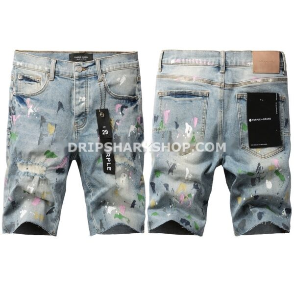 e0fb5b42 Vaqueros cortos Purple Brand