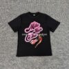 CRTZ T-SHIRT ROSA Y NEGRA