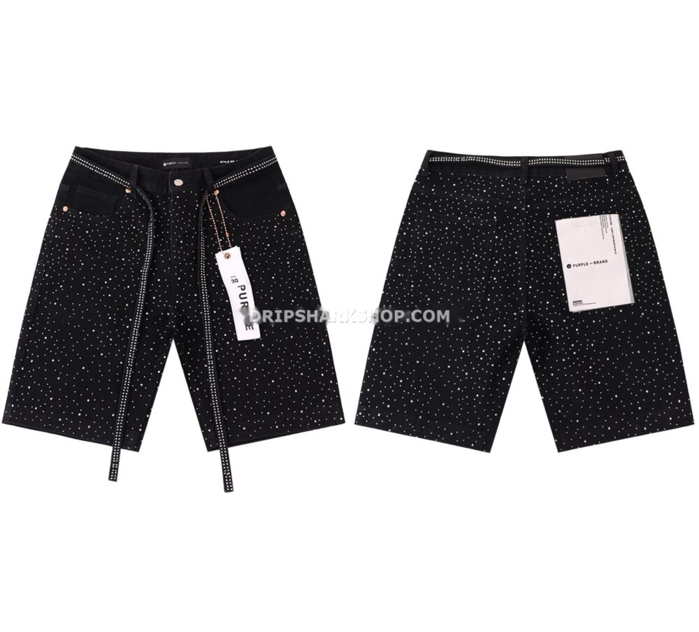 e1b7cbd4 Vaqueros cortos Purple Brand