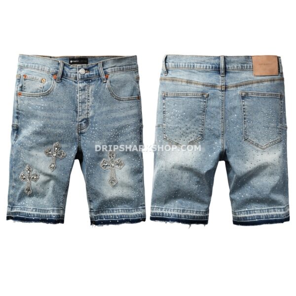 e2925970 Vaqueros cortos Purple Brand