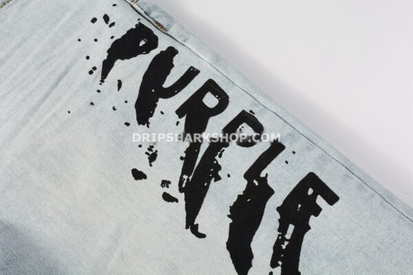 e5e33b06 Vaqueros cortos Purple Brand