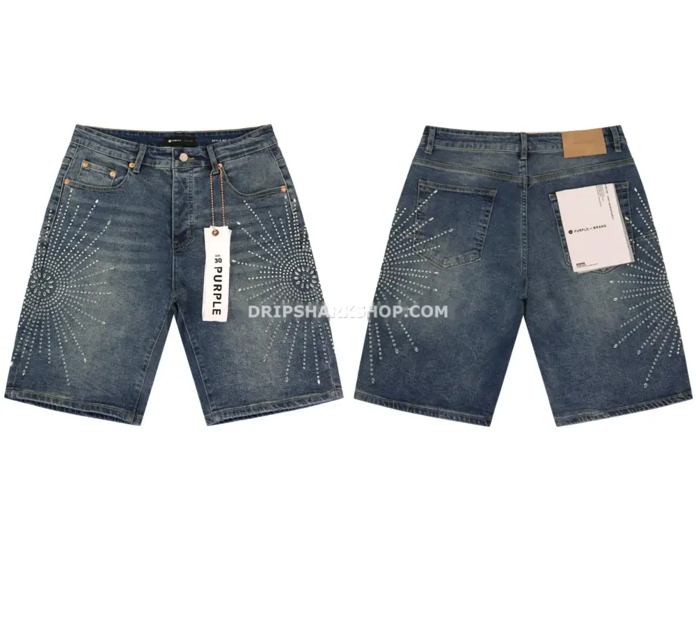 Vaqueros cortos Purple Brand