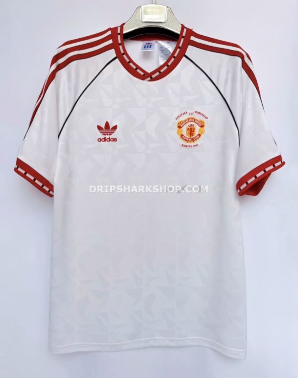 Camiseta visitante Adidas Manchester United 1991