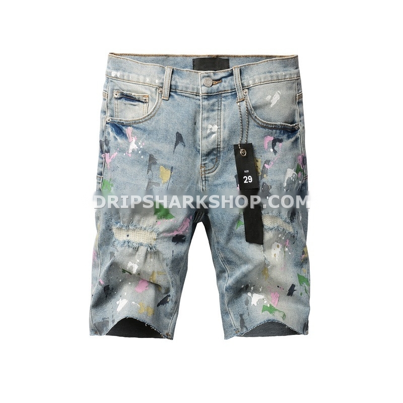 Vaqueros cortos Purple Brand