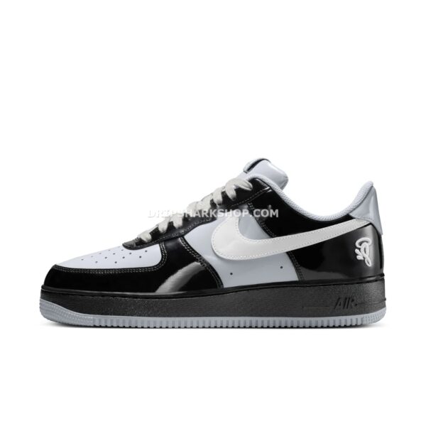 img_6743 Nike air force 1 low X Syna Central Cee Black White Smoke Grey