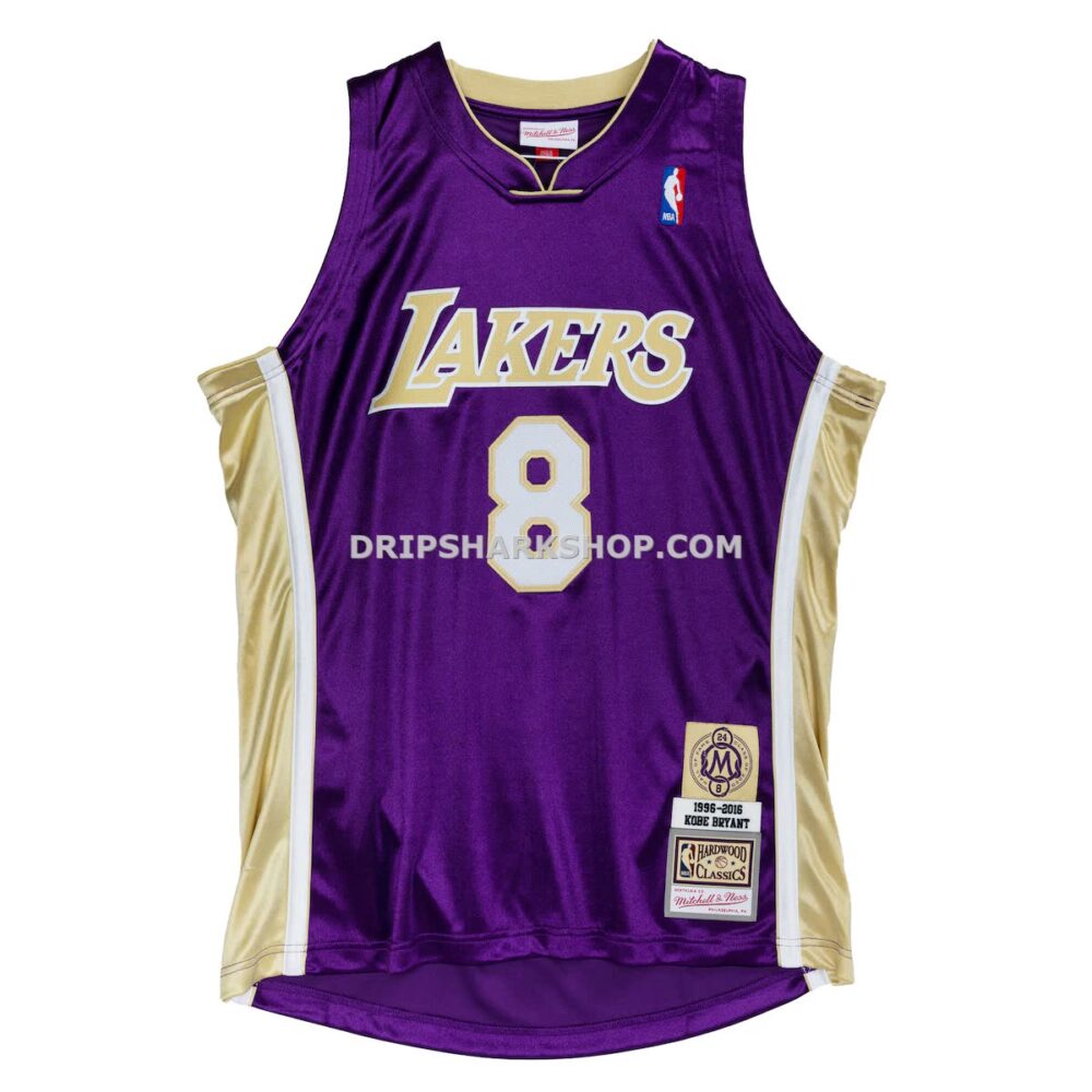 Mens Mitchell And Ness Kobe Bryant Purple Los Angeles Lakers Hall Of Fame Class Of 2020 Number 8 Authentic Jersey