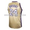 Mens Mitchell And Ness Kobe Bryant Gold Los Angeles Lakers Hall Of Fame Class Of 2020 Number 24 Authentic Hardwood Class