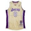 Mens Mitchell And Ness Kobe Bryant Gold Los Angeles Lakers Hall Of Fame Class Of 2020 Number 8 Authentic Jersey