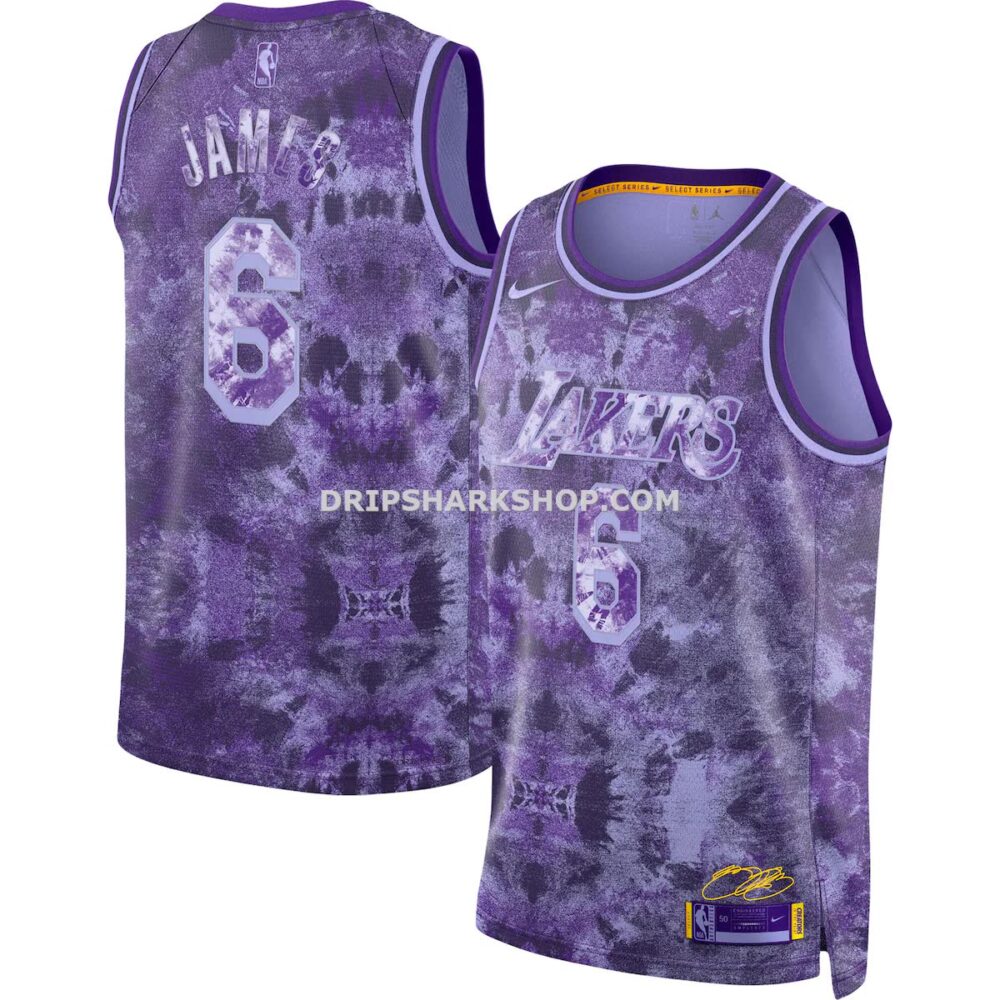 Unisex Nike Lebron James Purple Los Angeles Lakers Select Series Swingman Jersey