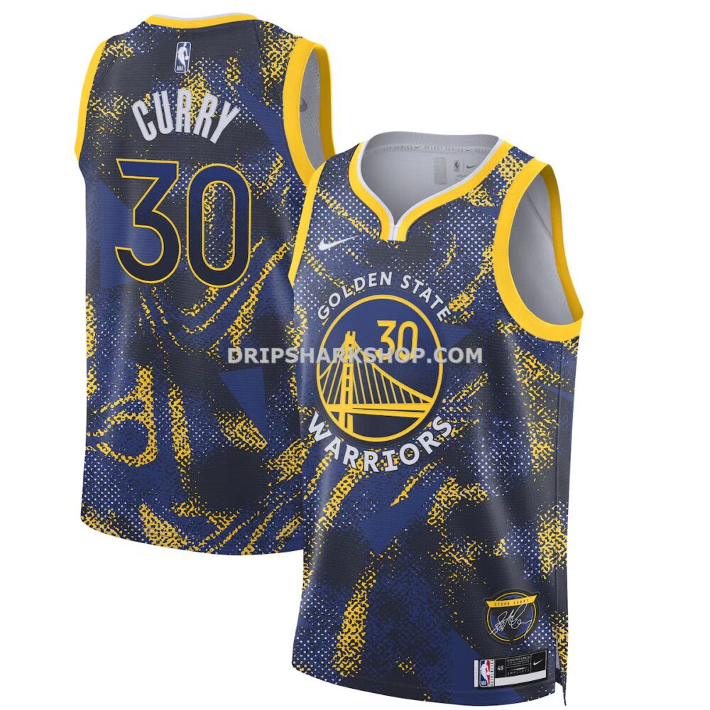 Unisex Nike Stephen Curry Royal Golden State Warriors 2025 Select Series Swingman Player Jersey