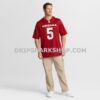 Mens Nike Baron Browning Cardinal Arizona Cardinals Team Game Jersey