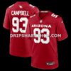 Mens Nike Calais Campbell Cardinal Arizona Cardinals Team Game Jersey