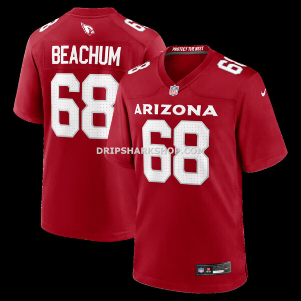 Mens Nike Kelvin Beachum Cardinal Arizona Cardinals Team Game Jersey