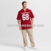 Mens Nike Kelvin Beachum Cardinal Arizona Cardinals Team Game Jersey