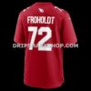 Mens Nike Hjalte Froholdt Cardinal Arizona Cardinals Team Game Jersey