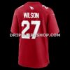 NFL0118b4G02-9a6da5 Mens Nike Divaad Wilson Cardinal Arizona Cardinals Team Game Jersey