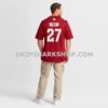 NFL0118b4G09-fa9368 Mens Nike Divaad Wilson Cardinal Arizona Cardinals Team Game Jersey