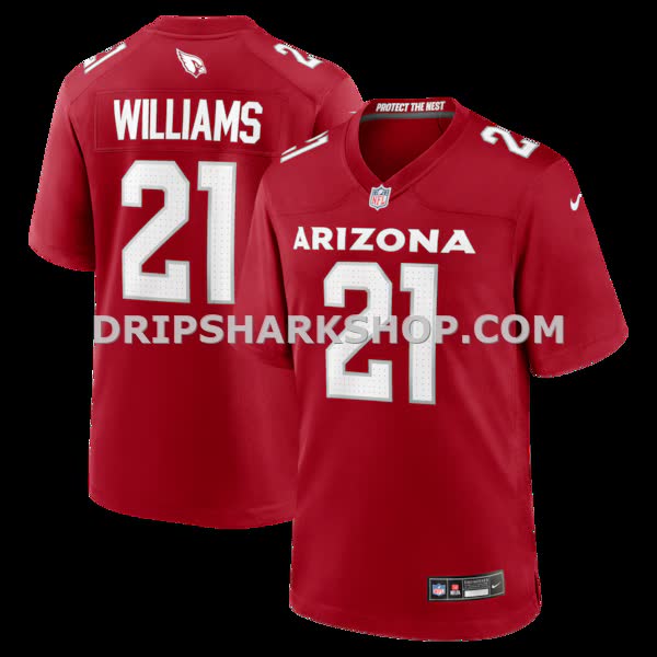 Mens Nike Garrett Williams Cardinal Arizona Cardinals Game Jersey
