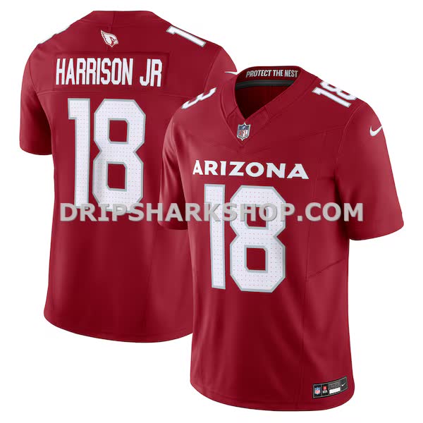 Mens Nike Marvin Harrison Jr Cardinal Arizona Cardinals Vapor Fuse Limited Jersey