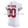 Mens Nike White Arizona Cardinals Vapor Fuse Elite Custom Jersey