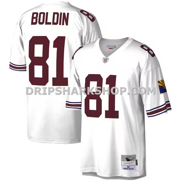 Mens Mitchell And Ness Anquan Boldin White Arizona Cardinals Legacy Replica Jersey Pi4401000