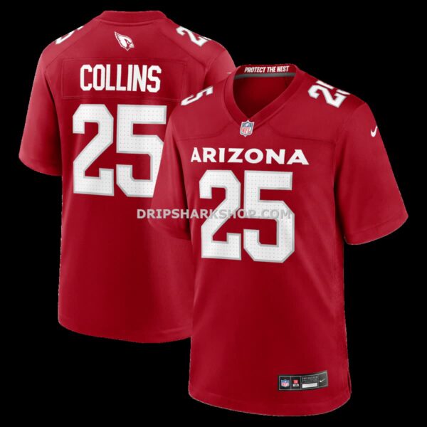 Mens Nike Zaven Collins Cardinal Arizona Cardinals Home Game Jersey
