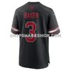 Mens Nike Budda Baker Black Arizona Cardinals Game Jersey