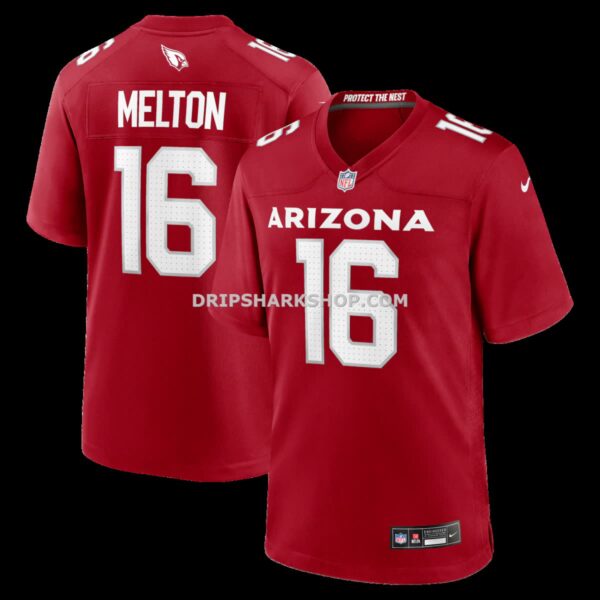 NFL014e51G06-f56ee9 Mens Nike Max Melton Cardinal Arizona Cardinals Team Game Jersey
