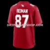 Mens Nike Tip Reiman Cardinal Arizona Cardinals Team Game Jersey