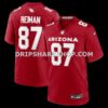 Mens Nike Tip Reiman Cardinal Arizona Cardinals Team Game Jersey