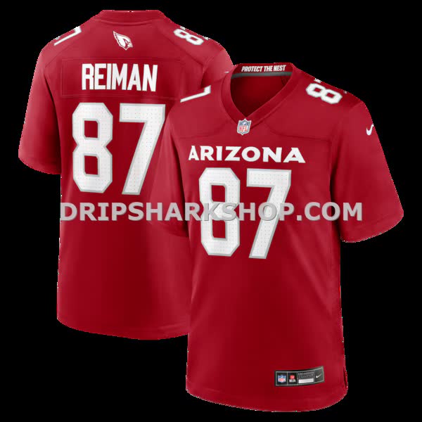 Mens Nike Tip Reiman Cardinal Arizona Cardinals Team Game Jersey