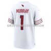NFL015336G02-834087 Mens Nike Kyler Murray White Arizona Cardinals Game Player Jersey