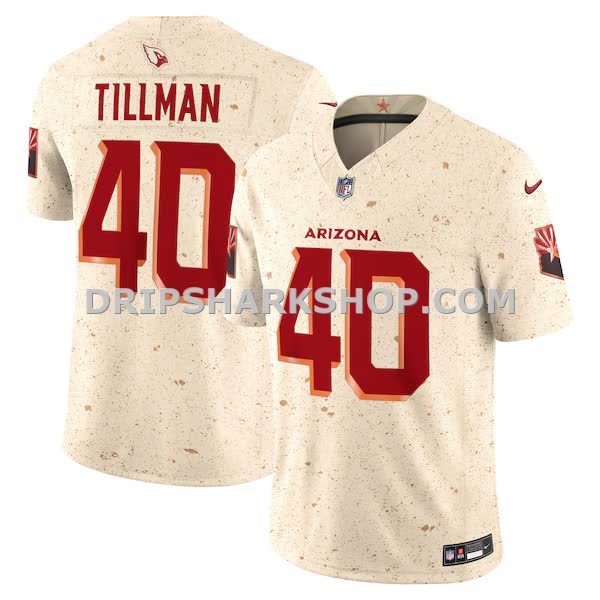 Mens Nike Pat Tillman Natural Arizona Cardinals 2025 Rivalries Collection Retired Player Limited Jersey