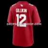 Mens Nike Blake Gillikin Cardinal Arizona Cardinals Team Game Jersey