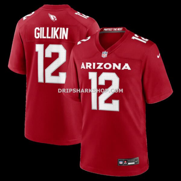Mens Nike Blake Gillikin Cardinal Arizona Cardinals Team Game Jersey