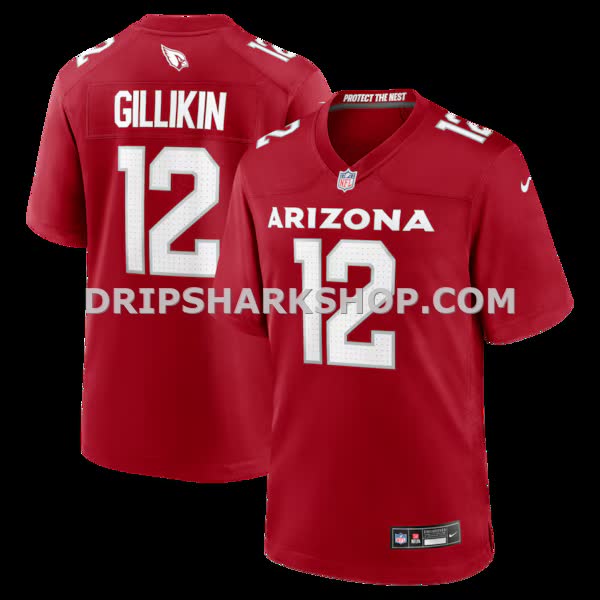 Mens Nike Blake Gillikin Cardinal Arizona Cardinals Team Game Jersey
