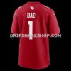 NFL01606cG02-ef993e Mens Nike Number 1 Dad Cardinal Arizona Cardinals Game Jersey