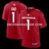 NFL01606cM01-e24e07 Mens Nike Number 1 Dad Cardinal Arizona Cardinals Game Jersey