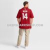 Mens Nike Michael Wilson Cardinal Arizona Cardinals Team Game Jersey