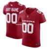 Mens Nike Cardinal Arizona Cardinals Vapor Fuse Elite Custom Jersey