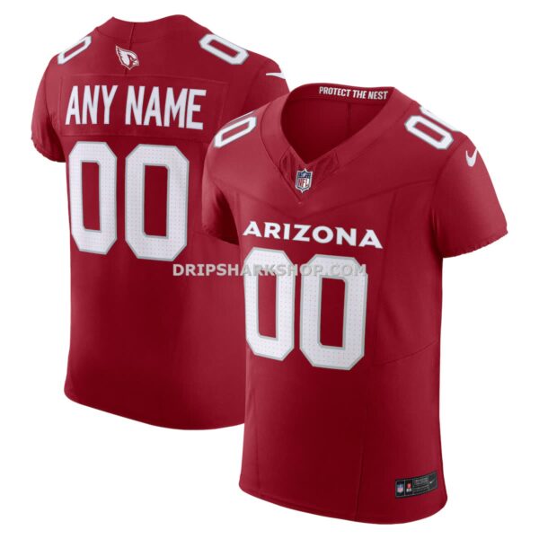 Mens Nike Cardinal Arizona Cardinals Vapor Fuse Elite Custom Jersey